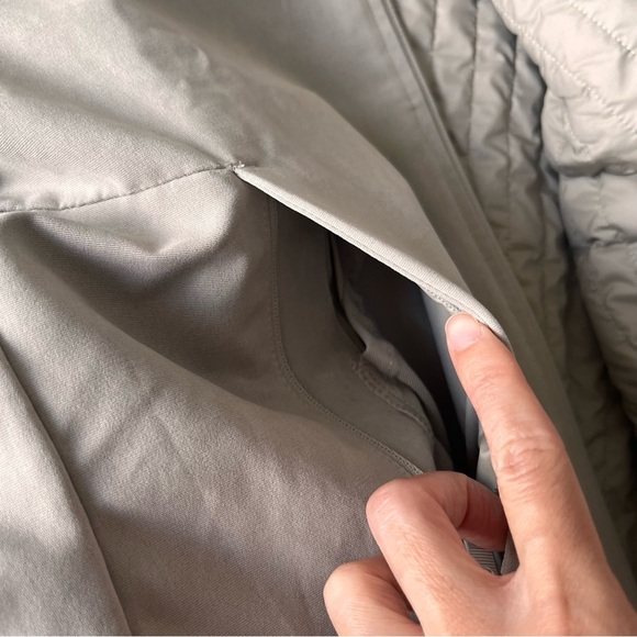 Lululemon Non Stop Bomber Jacket Raw Linen New Sz 4 - Picture 9 of 9